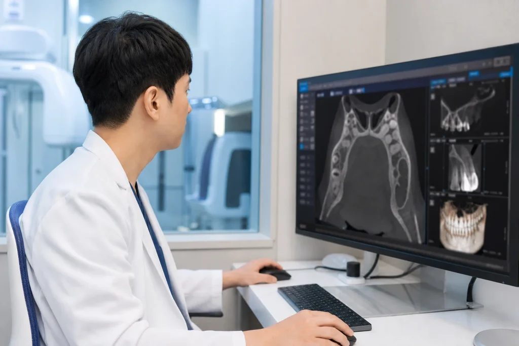 당뇨 환자 임플란트 기간 단계별 치료 계획 설명
